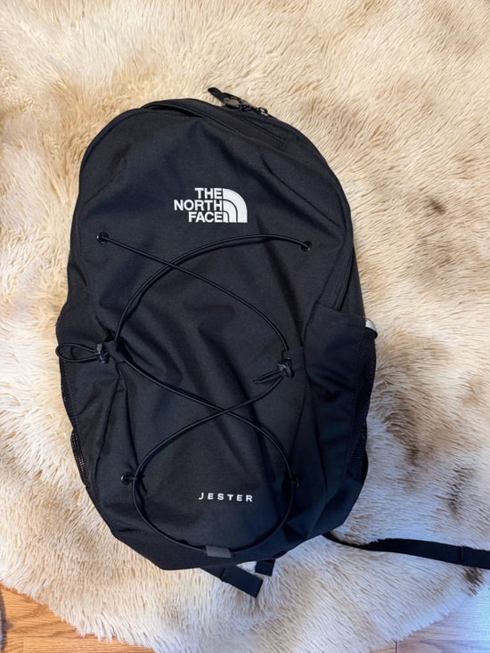 The North Face Other - The North Face Jester Backpack - Black with White Logo